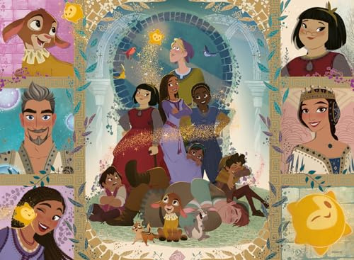 Ravensburger Puzzle Disney Wish - 100 XXL Teile Puzzle ab 6 Jahre | 100 XXL Teile Disney Wish Puzzle, Kinderpuzzle ab 6 Jahre, Ravensburger Qualität