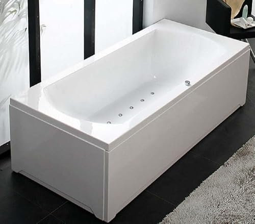 Luxus Whirlpool Badewanne 194x90 cm Acryl - 16 Air-Jet inkl. Überlauf inkl. Spedition