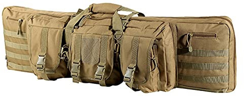 Gewehrrucksack Weiche Gewehrkoffer Doppelte weiche Gewehrtasche – amerikanische klassische taktische Gewehrtasche, lange Waffentasche, abschließbare Waffentasche für die Aufbewahrung von Gewehren und