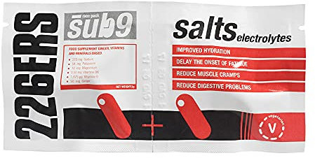 226ERS Sub9 Salts Electrolytes, Sales Minerales con Vitaminas y Jengibre, Electrólitos (Paquete de 6)