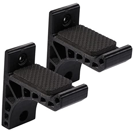 KICHOUSE Recurve Bogen Wandhalterung Schwarz Material Robuster Wandhaken Bogenständer Für Sichere Und Einfache Befestigung Kompakt Für Recurve Bogen Aufbewahrung