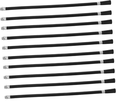 Mipcase 10Pcs Extinguisher Hose Replacement Durable Plastic Spraying Hose Easy Installation for Fire Safety for Various Fire and Emergency Situations