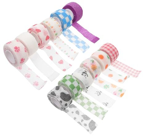 JOINPAYA 36pcs Cohesive Wraps Self Adhesive Tapes Bandages for Ankle Wrist Back