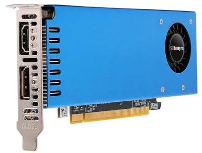 SRhonyra RTX 3060 - Scheda grafica GDDR6 a basso profilo da 12 GB con uscite DisplayPort e HDMI a 192 bit, supporta la configurazione di due monitor, alimentazione bus PCIe 4.0 x 16, design scheda