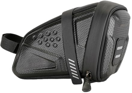 Borsa Da Sella Per Bicicletta - Borsetta da Ciclismo con Fascia Riflettente,Borse Da Sella Per Portabagagli Posteriore,per Donne Uomini Adulti Viaggio Pendolarismo All'aperto Strumenti Telefono Chiavi