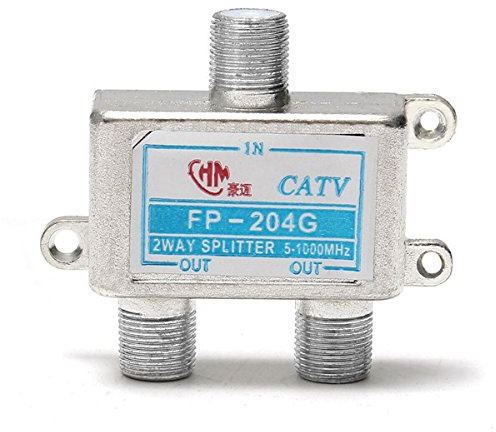 C-FUNN Amplificateur De Distribution D'Amplificateur De Signal Aérien De Digital De Diviseur De TV De Câble De 2 Manières