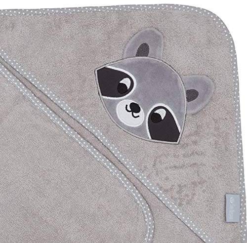 sei Design Dein Bio KAPUZENTUCH aus 100% Bio Baumwolle für Babys, Kapuzenbadetuch Kapuzenhandtuch für Neugeborene ab 0+ Monaten bis 5 Jahre 80x80 oder 100x100 cm