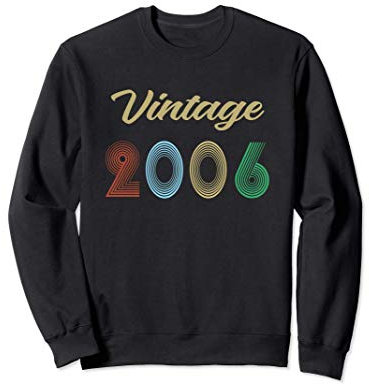 Année d'anniversaire 2006 Sweatshirt