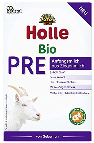 Holle Babyfood Bio Anfangsmilch, PRE aus Ziegenmilch, 400g