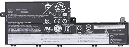 L19C6P72 L19L6P72 SB10T83203 5810W13960 SB10T83204 Laptop Battery | Replacement for Lenovo ThinkPad T15p 1st Gen ThinkPad P15v 1st Gen 20TN 20TM 20TQ 20TR Series 5B10W13961 (11.52V 68Wh)
