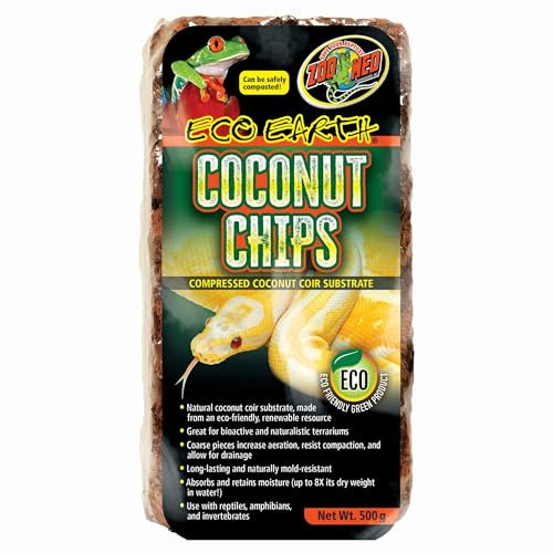 Zoo Med Eco Earth Kokosnuss-Chips, 1500 g, 3 Stück