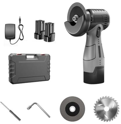 Mini amoladora angular, batería de litio, amoladora portátil recargable para el hogar y máquina pequeña H5s6