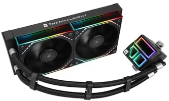 Thermalright - Frozen Infinity 240 - Aio Con Raffreddamento Ad Acqua - Ventole Da 120 Mm - Argb Intel Amd - Nero