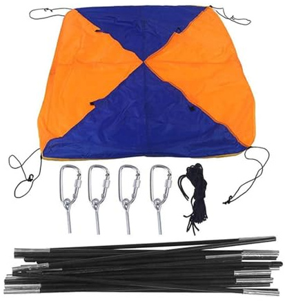 Schlauchboot Sonnenschirm Inflatable Boat, Schlauchboot Sonnenschirm Segel Markisendach Fischen Zelt, Boots-Sonnenschutz for Camping Angeln, Schlauchboot Zubehör