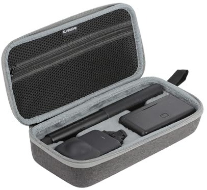 Honbobbo Étui de transport pour appareil photo DJI Osmo 360, sac de transport de protection portable pour Osmo 360 et accessoires (grand sac)