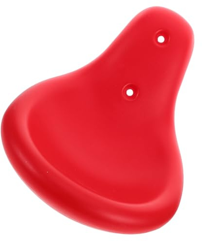 FIXOSHEE Outdoor Play Equipment Seesaw Seat Replacement Cushion Quick Installation Plastic Rocker Chair Pad in Vibrant Red Comfortable for Parks and Residential Areas