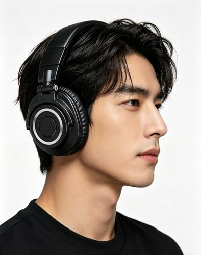 Cuffie Supra-Auricolare Nero, per Musica, Gaming, Ufficio e Istruzione, Compatibile con PC e telefono cellulare