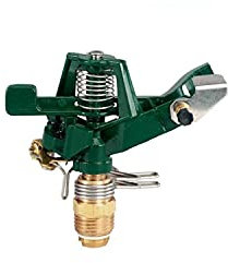 Orbit 58001N Metal Impact Sprinkler Head for Yard Watering - Lawn Sprinklers
