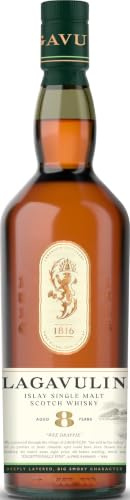 Lagavulin 8 Jahre, Preisgekrönter Single Malt Scotch Whisky, 48% Vol, 700ml | Lagavulin 8 Jahre, Preisgekrönter Single Malt Scotch Whisky, handverlesen aus dem schottischen Islay, 48% Vol, 700ml