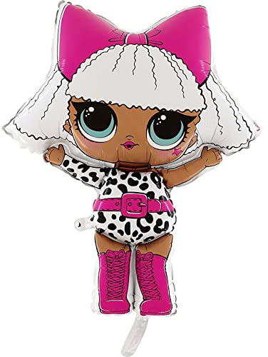 Anagram - Ballon Foil Supershape 37 -93 cm LOL Diva non emballé, multicolore, 7AL181
