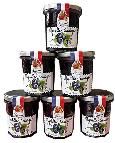 Lucien Georgelin Préparation de Myrtille sauvage Lot de 6 pots de 320g