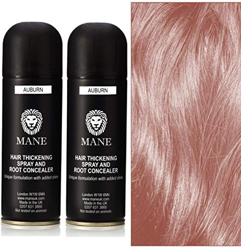 Mane Hair Thickening Spray x 2 AUBURN 200 ml direct from the manufacturer
