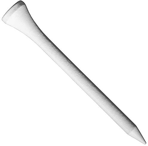 Longridge Golf-Tee aus Holz, 69 mm, Weiß (20 Stück)