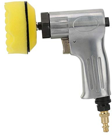 LANTRO JS Mini ponceuse , Ponceuses Ponceuses à disque pneumatique 3 pouces ponceuse orbitale pneumatique à double action, ponceuse pneumatique pour outils de ponçage automatique, ponceuse