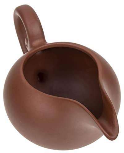 Housoutil Keramik Milchkanne 14.30X6.20X6.00Cm Retro Milchkännchen Mit Komfortgriff Für Tee Milchaufschäumer Cremespender Und Saucieren in Küche Und Haushalt