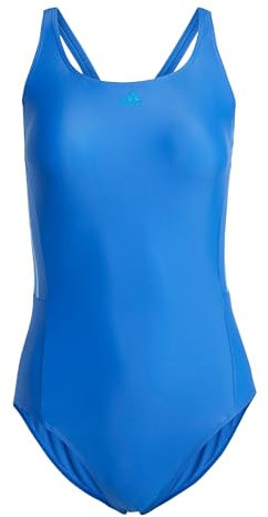 adidas Donna Mid 3-Stripes Swimsuit, Royal Blue/Bright Royal, 36