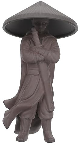 LIFKOME Keramik Teefilter Statue Teesieb Accessoire für Kung Fu Teeset