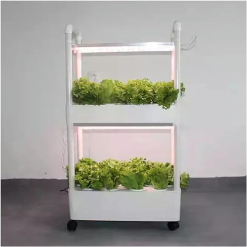 FLTRGO Hydroponic Tower Growing Sytem Hydroponics Growing System Indoor Smart Herb Vertical Garden Kit Automatic Led Grow Lights Planter for Home Kitchen Easy to Install and Operate