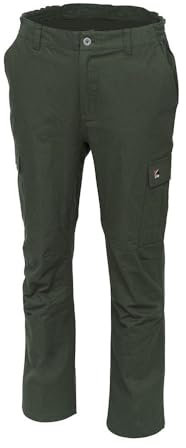 DAM Iconic Trousers, Angelbekleidung, Angelhosen, Unisex, Olive Night, Extra Large