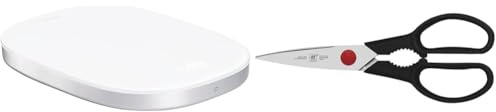 ZWILLING ENFINIGY Digitale Küchenwaage mit LCD-Display & Twin L Vielzweckschere, Universalschere, Länge: 20 cm, Rostfreier Spezialstahl/Kunststoff, Schwarz