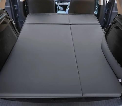 Auto Luftmatratzen Limousine SUV MPV Auto Reisebett Automatische Luftmatratze Faltbare Doppelmatratze Rücksitz Isomatte Kofferraum Aufblasbares Sofa Campingbett(Gray)