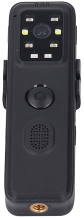 Goshyda Petite Caméra d'action, Caméscope de Poche Portable avec Enregistrement en Boucle HD 1080P avec Clip Arrière pour la Pêche, Le Cyclisme, la Randonnée, Le Sport, la Course à Pied