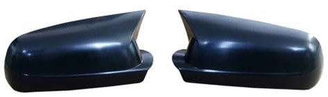Auto glänzend schwarz Ox Horn Rückspiegel Seite Spiegel Shell Aufkleber Umkehrspiegel Abdeckung Kappen Trim für VW Golf Mk4 4