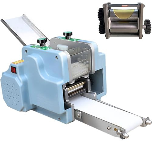 ylpddmm Macchina del Maker per La Pelle di Gnocchi Automatici,Macchina Automatica Avvolgere Gnocchi, Macchina Ravioli, Macchina per La Lavorazione della Pasta 120W, 50-60 Pezzi/Min,9cm