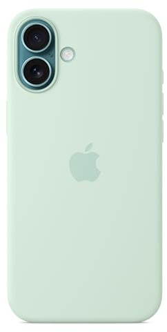 Apple iPhone 16 Plus Silicone Case with MagSafe – Aquamarine ​​​​​​​