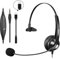 Auriculares de 3,5 mm para teléfono móvil con micrófono con cancelación de ruido, USB-C PC auriculares con cable para ordenador portátil Mac iPhone Samsung FritzFon C6 X6 Teams Zoom Home Office