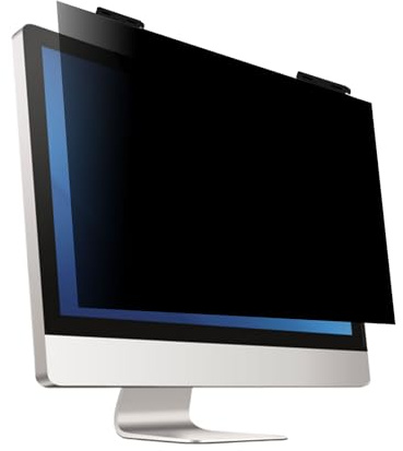 AIZYR Filtre De Confidentialité Magnétique Pour Ordinateur, Anti-Rayures, Anti-Lumière Bleue, Film De Protection Noir Anti-Espion Amovible,22inch 490mmx317mm