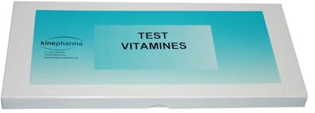 KINEPHRAMA Test de 20 Vitaminas en Ampollas solo para uso Kinesiologico | Set de Vitaminas A, C, D, E, K | Ver Vitaminas que Incluye en las Imágenes