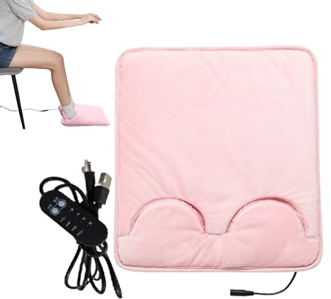 Fußwärmepad Heizmatte Tasche USB Bein Ganzkörper Herren Damen Kinder | Elektrisches Fußheizkissen für Ganzkörper Bauch Krämpfe Herren Damen Kinder Kälte Schlafzimmer Wohnzimmer
