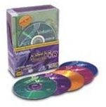 5PK DVD+r 4.7GB 2.4X Colorpk 120 Min with Super Jewel Case 5 Colors