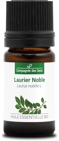 ALLORO NOBILE (Laurus nobilis) BIO - 5mL - Olio Essenziale di Qualità Premium - 100% Puro, Naturale, Garantito ChromaCert® - Chemiotipizzato & Integrale