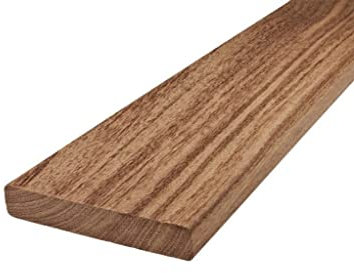 Pannelli in cumaru di BioMaderas®, 120 mm di larghezza, 21 mm di spessore., Marrone