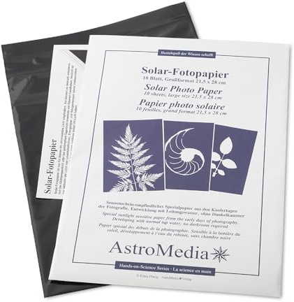 AstroMedia Bausatz Das Solar-Fotopapier 21,5 x 28 cm