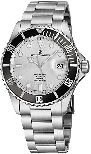 Revue Thommen Herren Uhr Analog Automatik XL Diver 17571.2127 Edelstahl