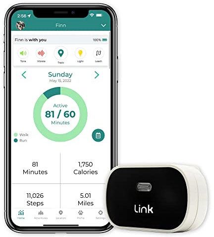 Link Smart Pet Wearable - Dog GPS Tracker, Activity Monitor & Training Tool