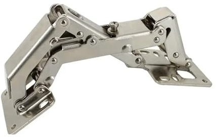 Schrankscharniere Sanft schließende Möbelscharniere, 165-Grad-Dämpfungspuffer, Universal-Küchen-Klappscharnier, keine Schlitz-Hardware (Color : 170)